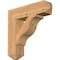 Ekena Millwork Funston Craftsman Smooth Bracket, Western Red Cedar, 5 1/2"W x 24"D x 24"H BKT06X24X24FST04SWR - alternate 1